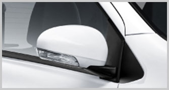 RETRACTABLE SIDE MIRRORS WITH TURN SIGNALS